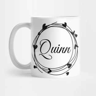 Quinn name cute design Mug